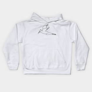 Flying Birdie Kids Hoodie